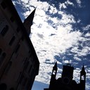 Contrada maggiore in controluce