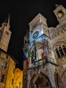 Il Municipio illuminato
