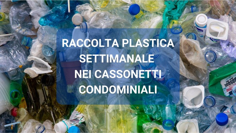 Aumenta la frequenza della raccolta plastica