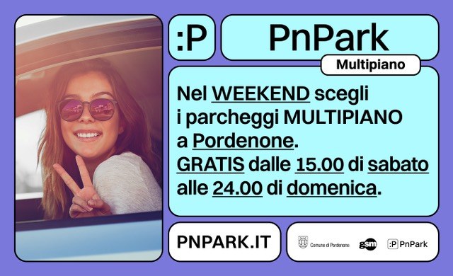Campagna di comunicazione sui parcheggi multipiano in città