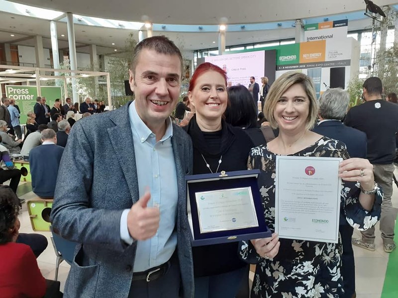 Città green, Pordenone riceve il premio Sviluppo sostenibile 2019