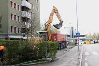Ciclabile dei parchi, partiti i lavori in via del Maglio