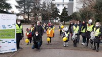 Il «pedibus» cresce: oltre 300 bambini a scuola a piedi