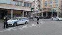 In piazza Risorgimento due pattuglie della polizia locale 7 giorni su 7
