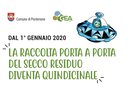 La raccolta del secco diventa quindicinale nei quartieri