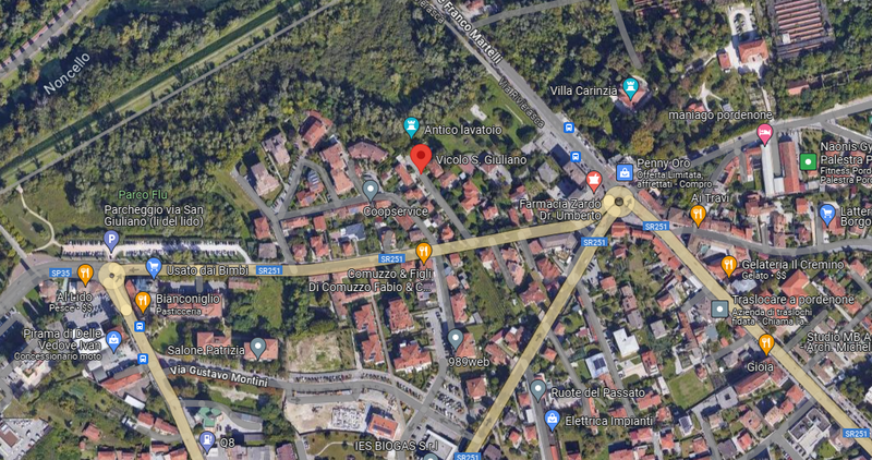Lavori di riqualificazione della rete fognaria e idrica in vicolo San Giuliano