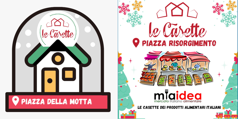 Il Natale arriva in piazza Risorgimento e piazza della Motta