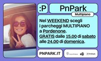 Usa i parcheggi multipiano! Sono gratuiti nei fine settimana