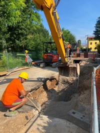 Proseguono i lavori di riqualificazione della rete fognaria