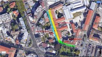 Riqualificazione dei marciapiedi in via Gozzi