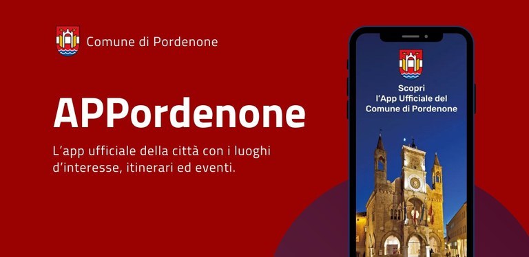 Scopri, esplora e vivi la città con APPordenone!