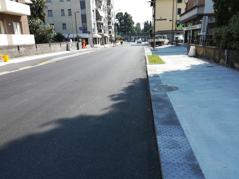 Via Cappuccini, sabato finiscono i lavori