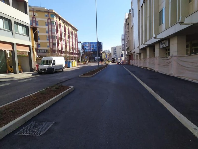 Viale Marconi, domenica lavori terminati. Inaugurazione rimandata al dopo zona rossa