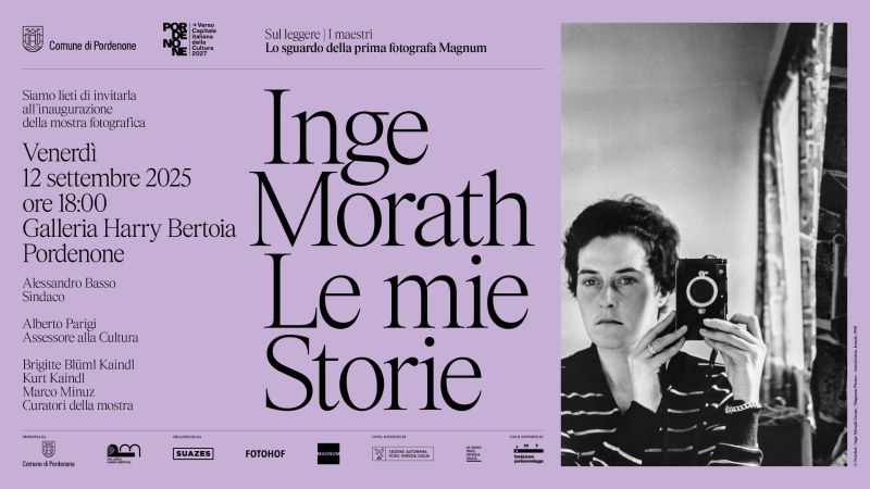 Inaugurazione della mostra "Inge Morath. Le mie Storie"