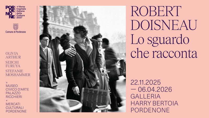 Il bacio più famoso del mondo arriva in Galleria Bertoia