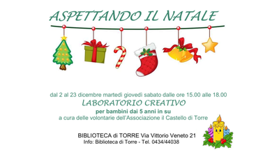 Laboratorio per bambini "Aspettando il Natale"