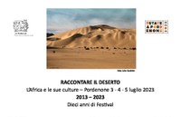 Festival raccontare il Deserto