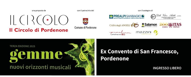 Gemme Nuovi Orizzonti Musicali 2025 Gemme Nuovi Orizzonti Musicali 2025