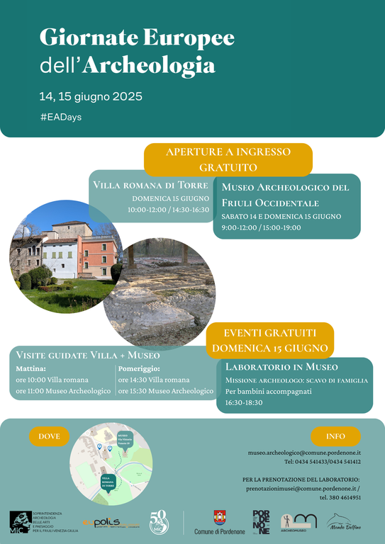 Giornate Europee dell'Archeologia a Pordenone Giornate Europee dell'Archeologia a Pordenone