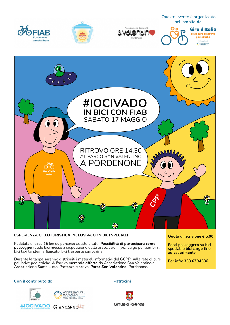 Giro d'Italia delle Cure Palliative Pediatriche Giro d'Italia delle Cure Palliative Pediatriche