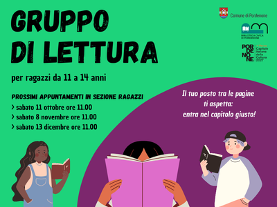 📖 Gruppo di lettura per ragazzi 11-14 anni