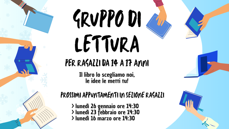 Gruppo di lettura per ragazzi 14-17 anni