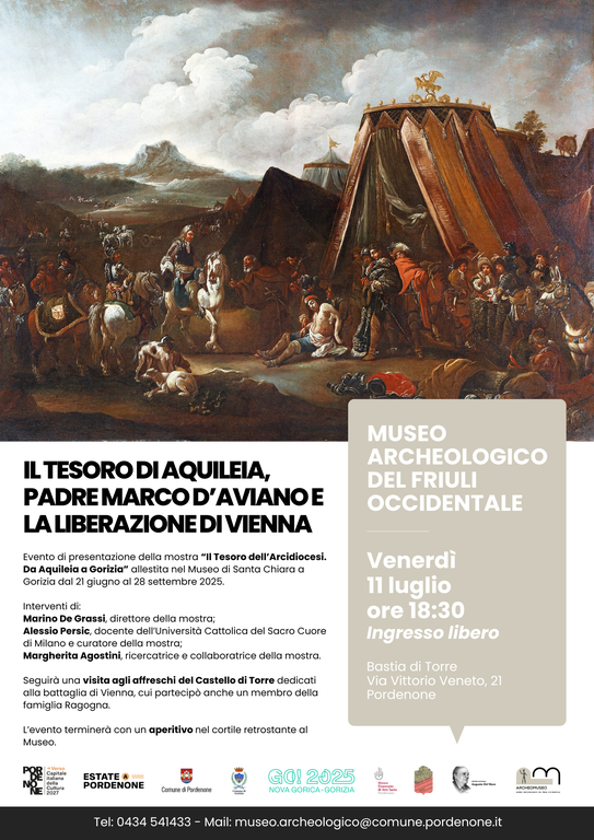 Il tesoro di Aquileia, padre Marco d'Aviano e la liberazione di Vienna