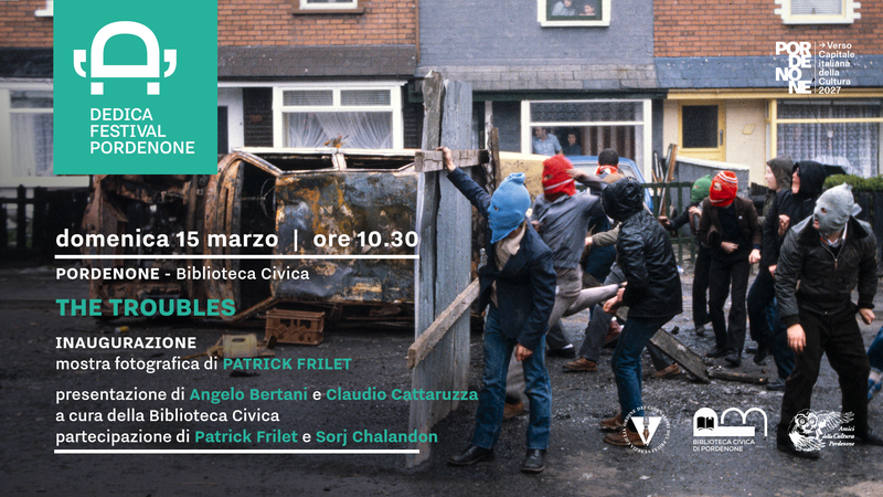 Inaugurazione mostra Dedica Festival 2026 "The Troubles"