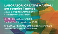 Laboratori creativi manuali per scoprire il mondo