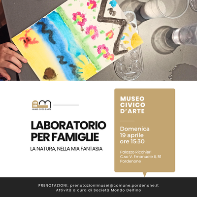 Laboratorio creativo "La natura, nella mia fantasia"