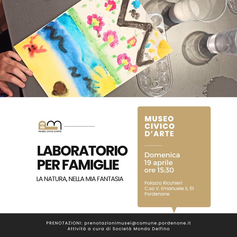 Laboratorio creativo "La natura, nella mia fantasia"