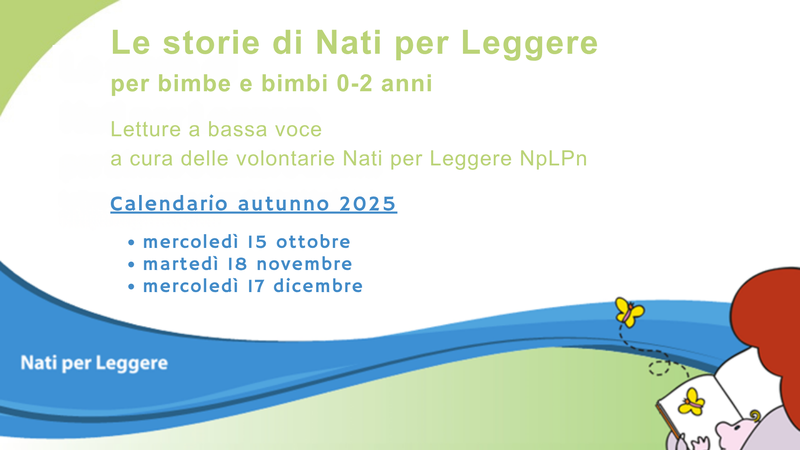Le storie di Nati per Leggere per bimbe e bimbi 0-2 anni