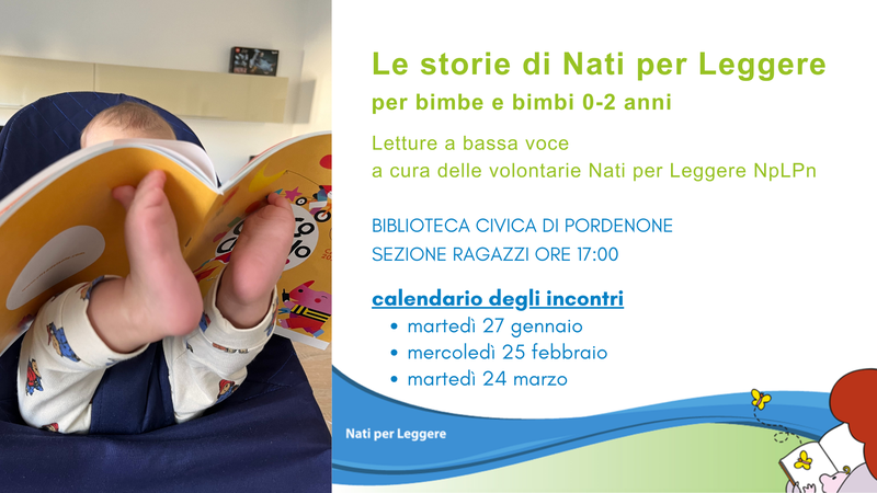 Le storie di Nati per Leggere per bimbe e bimbi 0-2 anni