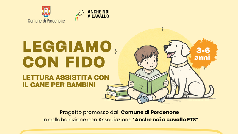Leggiamo con fido  (3-6 anni) - 28 febbraio