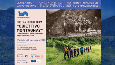 Mostra fotografica "Obiettivo montagna? I cambiamenti della montagna negli ultimi 100 anni"