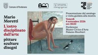 Mario Moretti: presentazione del catalogo e visita guidata alla mostra