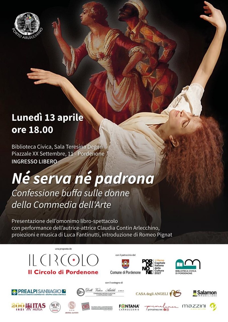 Né serva né padrona. Confessione buffa sulle donne della Commedia dell'Arte
