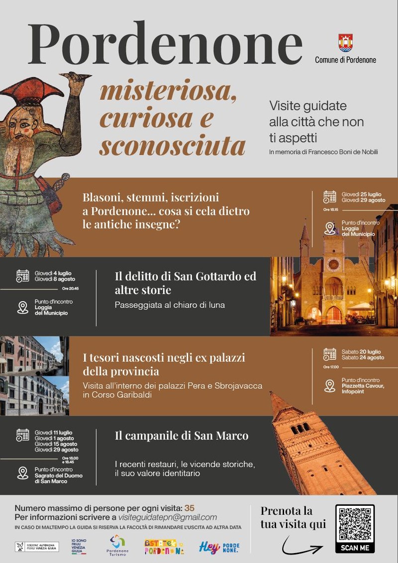 Pordenone misteriosa, curiosa e sconosciuta 2024 Pordenone misteriosa, curiosa e sconosciuta 2024
