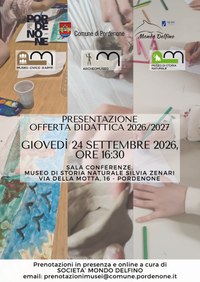 Presentazione delle attività didattiche musei civici