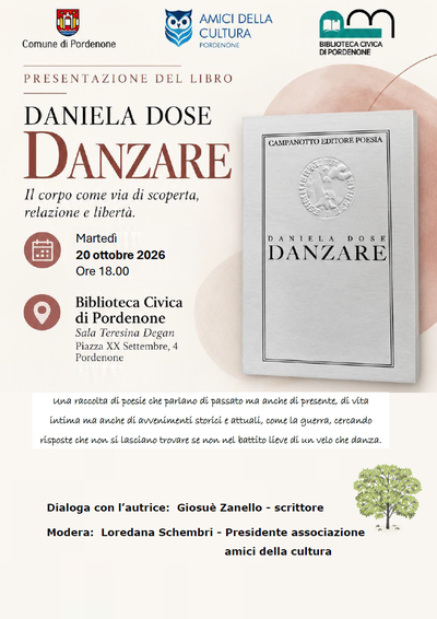 Presentazione del libro "Danzare"