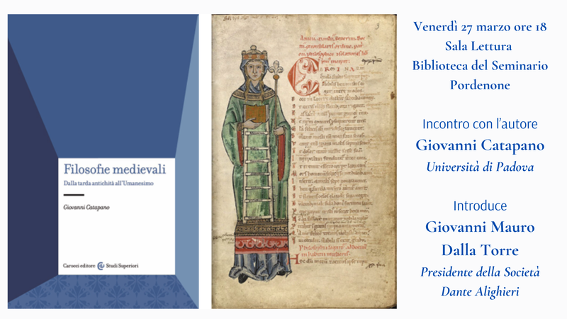 Presentazione del libro "Filosofie  medievali: dalla tarda antichità  all’Umanesimo"