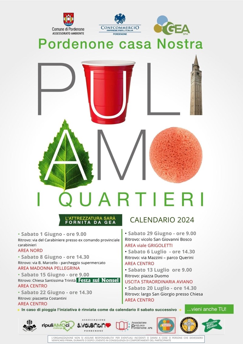 Puliamo i quartieri 2024