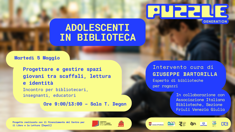 Adolescenti in biblioteca. Progettare e gestire spazi giovani tra scaffali, lettura e identità