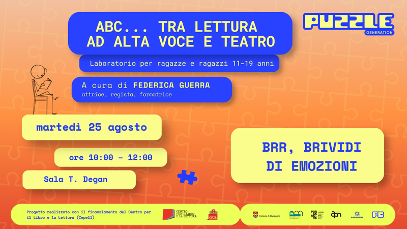 ABC... tra lettura ad alta voce e teatro. Brr, brividi d'emozioni!