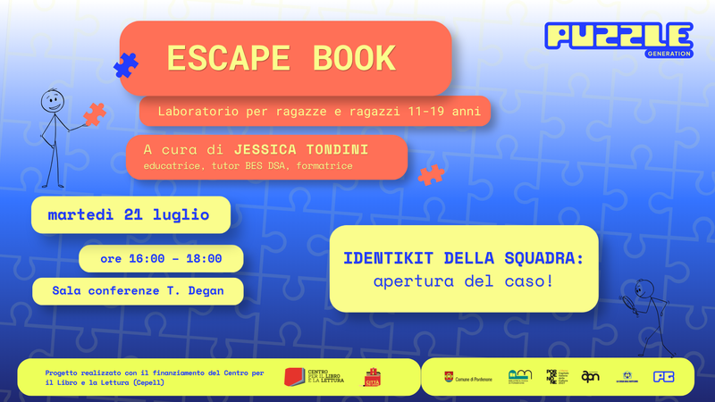 Escape Book - Identikit della squadra