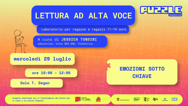 Lettura ad alta voce - Emozioni sotto chiave