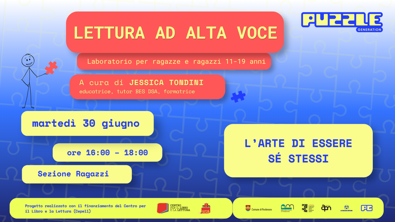 Lettura ad alta voce - L'arte di essere se stessi