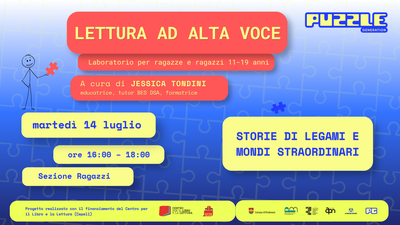 Lettura ad alta voce - Storie di legami e mondi straordinari