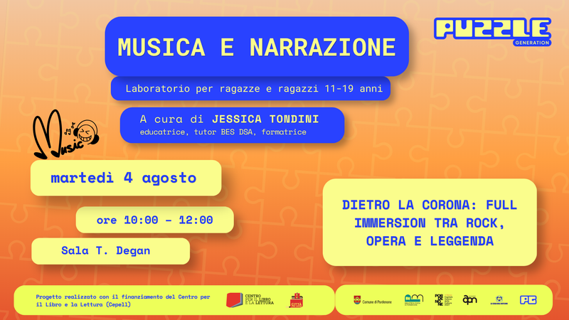Musica e narrazione - Dietro la corona: full immersion tra rock, opera e leggenda