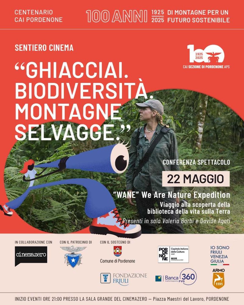 Ghiacciai. Biodiversità. Montagne selvagge